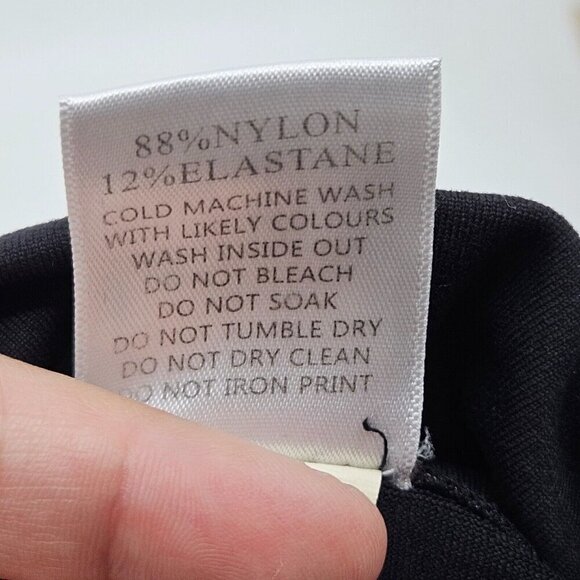 Ryderwear Base Full Length High Waisted Leggings Black Women’s Size S Athleisure - Picture 8 of 11